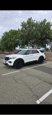 White 2020 Ford Explorer ST