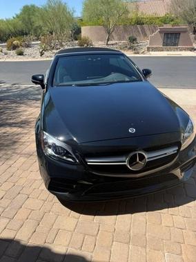 Black 2022 Mercedes-Benz AMG C 43 4MATIC