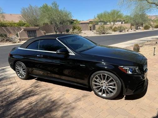 Black 2022 Mercedes-Benz AMG C 43 4MATIC
