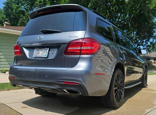 Gray 2017 Mercedes-Benz GLS 550 4MATIC