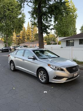 Silver 2017 Hyundai SONATA Base
