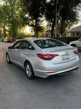 Silver 2017 Hyundai SONATA Base