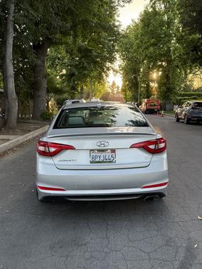 Silver 2017 Hyundai SONATA Base