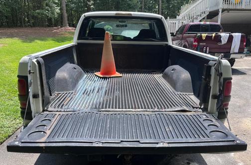 White 2001 Dodge Ram 1500 Quad Cab