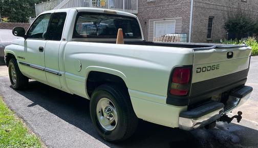 White 2001 Dodge Ram 1500 Quad Cab