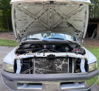 White 2001 Dodge Ram 1500 Quad Cab