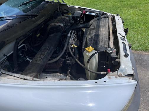 White 2001 Dodge Ram 1500 Quad Cab