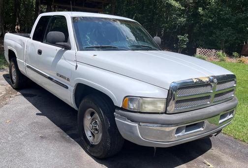 White 2001 Dodge Ram 1500 Quad Cab