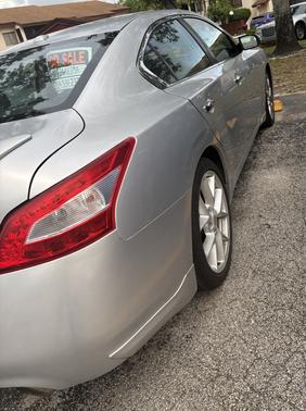 Silver 2010 Nissan Maxima SV
