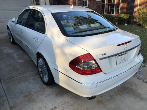 White 2007 Mercedes-Benz E-Class E 350