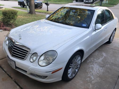 White 2007 Mercedes-Benz E-Class E 350