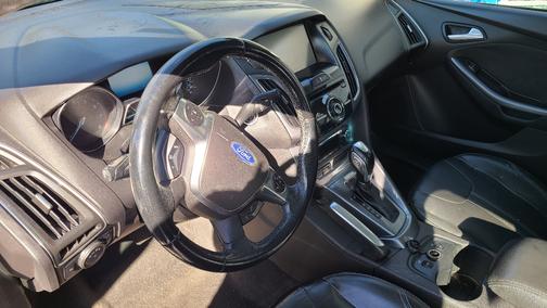 White 2012 Ford Focus Titanium