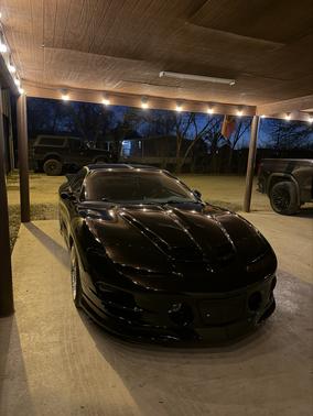 Black 2000 Pontiac Firebird Trans Am