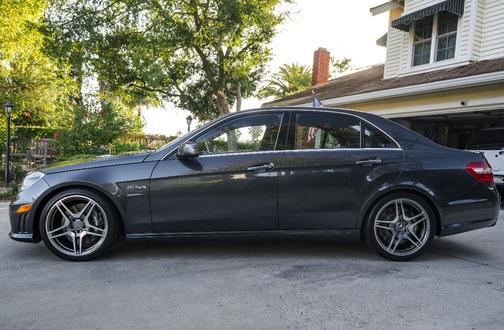 Gray 2010 Mercedes-Benz E-Class E 63 AMG