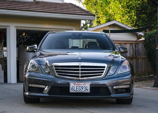 Gray 2010 Mercedes-Benz E-Class E 63 AMG