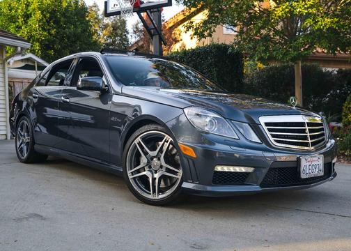 Gray 2010 Mercedes-Benz E-Class E 63 AMG