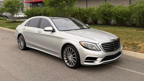 Silver 2016 Mercedes-Benz S-Class S 550