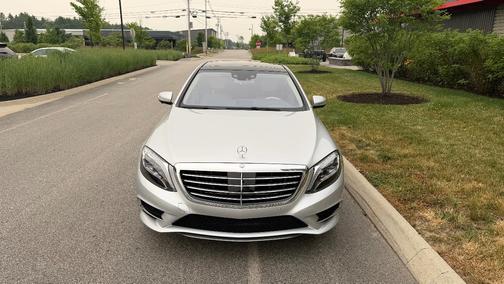 Silver 2016 Mercedes-Benz S-Class S 550