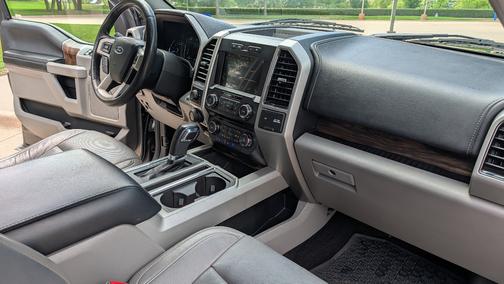 Gray 2018 Ford F-150 Lariat