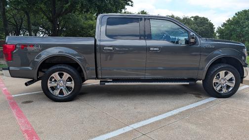 Gray 2018 Ford F-150 Lariat
