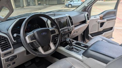 Gray 2018 Ford F-150 Lariat