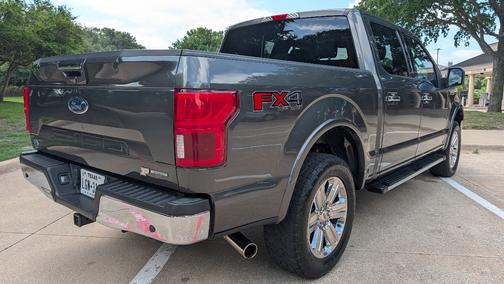 Gray 2018 Ford F-150 Lariat