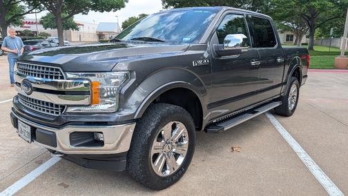 Gray 2018 Ford F-150 Lariat