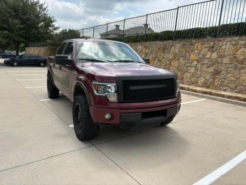 Red 2010 Ford F-150 FX4 SuperCrew