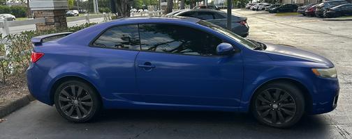 Blue 2011 Kia Forte Koup SX