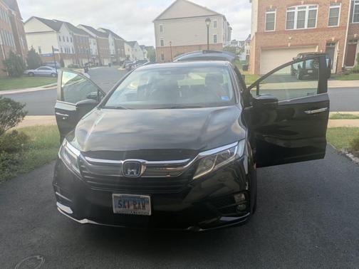 Black 2020 Honda Odyssey EX-L