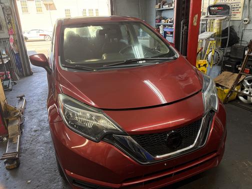 Red 2018 Nissan Versa Note SV