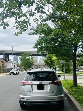 Silver 2016 Toyota RAV4 Hybrid XLE
