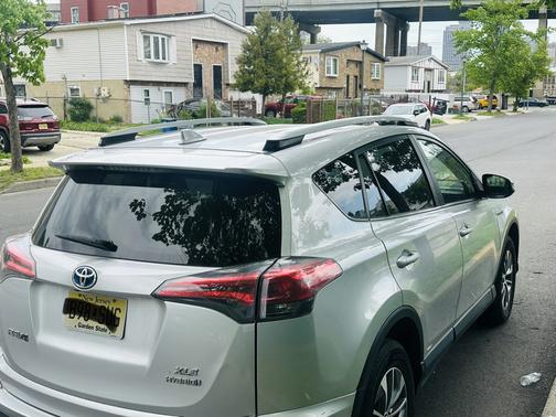 Silver 2016 Toyota RAV4 Hybrid XLE