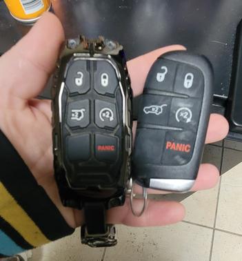 Red 2017 Jeep Grand Cherokee Trailhawk