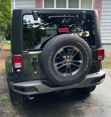 Green 2016 Jeep Wrangler 75th Anniversary