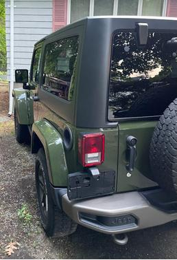 Green 2016 Jeep Wrangler 75th Anniversary