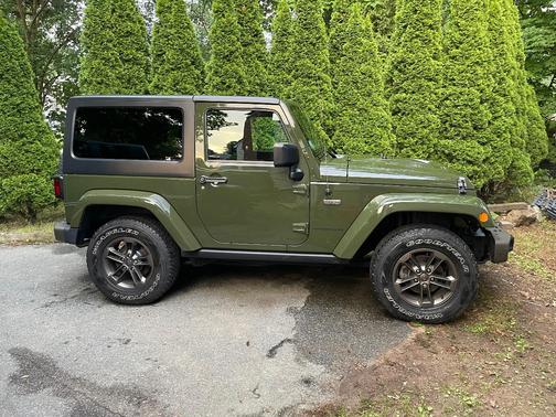 Green 2016 Jeep Wrangler 75th Anniversary