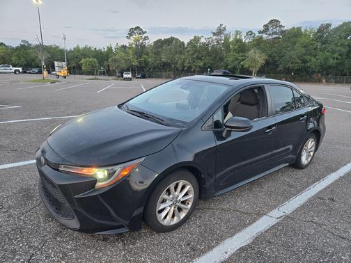Black 2020 Toyota Corolla LE