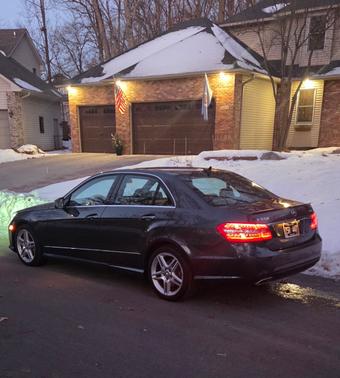 Gray 2011 Mercedes-Benz E-Class E 550 4MATIC