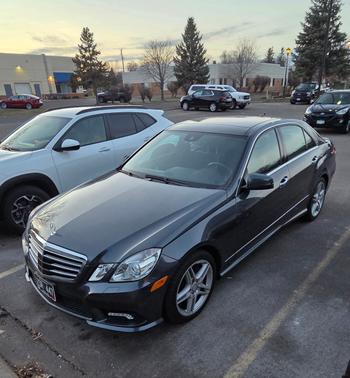 Gray 2011 Mercedes-Benz E-Class E 550 4MATIC