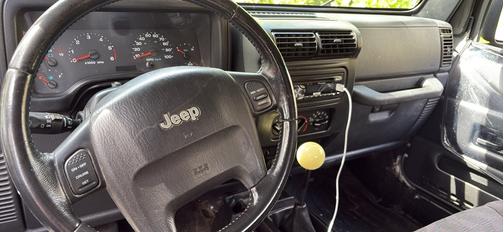Silver 2005 Jeep Wrangler Rubicon