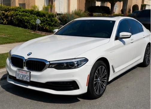 White 2020 BMW 530e iPerformance