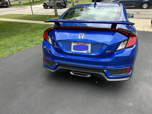 Blue 2019 Honda Civic Si Base