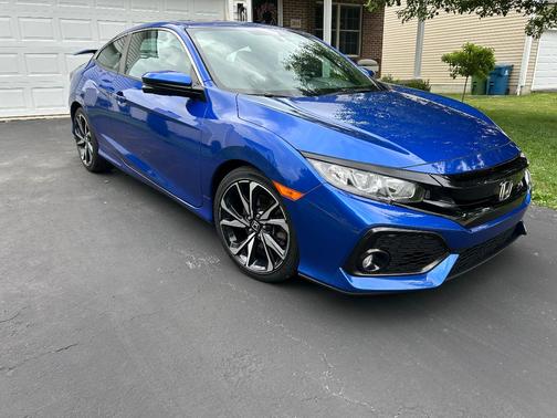 Blue 2019 Honda Civic Si Base