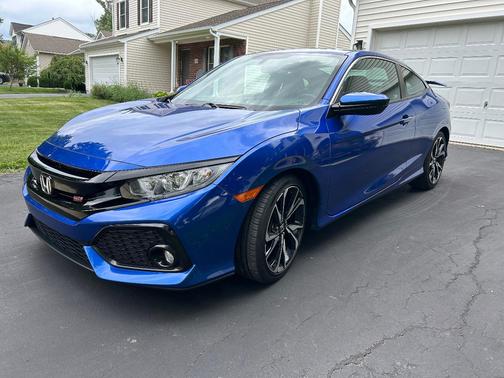 Blue 2019 Honda Civic Si Base
