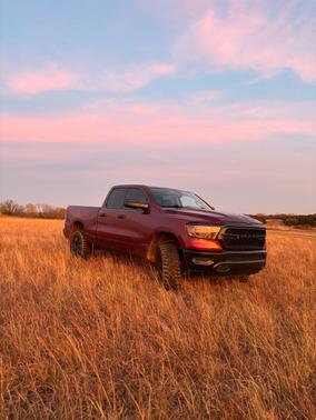 Red 2019 RAM 1500 Tradesman