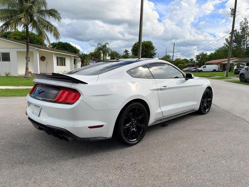White 2019 Ford Mustang EcoBoost Premium