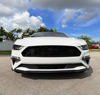 White 2019 Ford Mustang EcoBoost Premium
