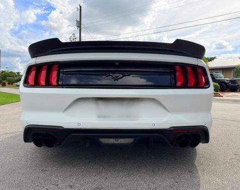 White 2019 Ford Mustang EcoBoost Premium