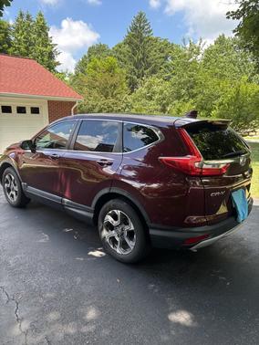 Red 2018 Honda CR-V EX